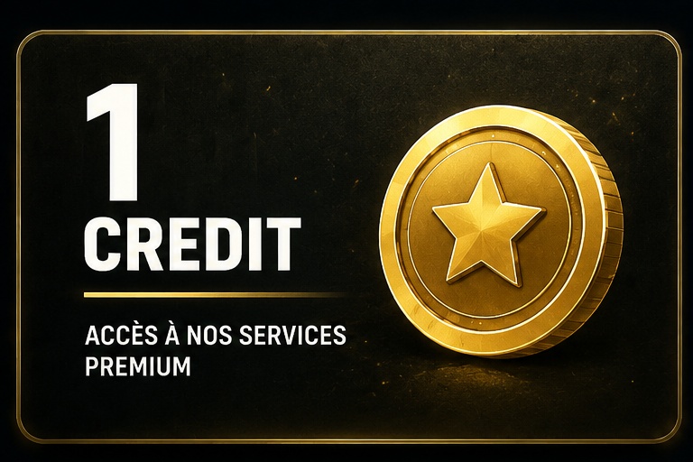 ACHAT DE CREDITS